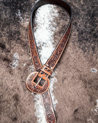 Myra Bag - Talon High Desert Belt In Brown – Accessories from Bronco Western Supply Co.