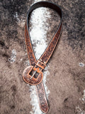 Myra Bag - Talon High Desert Belt In Brown - Accessories - Myra Bag - Bronco Western Supply Co.