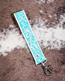 Myra Bag - Tampico Trails Key Fob in Turquoise - Accessories - Myra Bag - Bronco Western Supply Co.