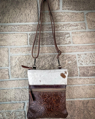 Myra Bag - Tangled Vine Leather & Hair On Bag – Purses & Wallets from Bronco Western Supply Co.