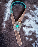 Myra Bag - Tropical Forest Hand - Tooled Concho Belt - Accessories - Myra Bag - Bronco Western Supply Co.