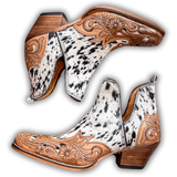Myra Bag - West Street Western Hand - Tooled Booties - Women's Shoes - Myra Bag - Bronco Western Supply Co.