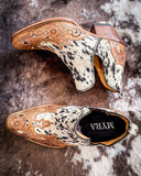 Myra Bag - West Street Western Hand - Tooled Booties - Women's Shoes - Myra Bag - Bronco Western Supply Co.