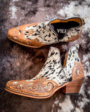 Myra Bag - West Street Western Hand - Tooled Booties - Women's Shoes - Myra Bag - Bronco Western Supply Co.