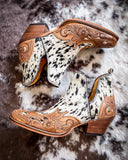 Myra Bag - West Street Western Hand - Tooled Booties - Women's Shoes - Myra Bag - Bronco Western Supply Co.