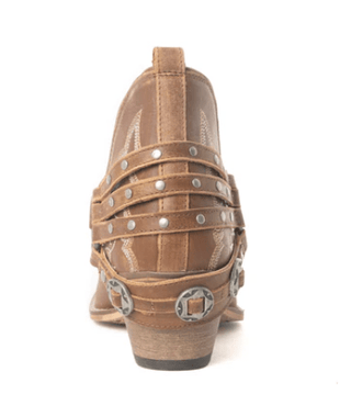 Myra Bag - Western Ember Booties in Canyon Brown – Women's Shoes from Bronco Western Supply Co.