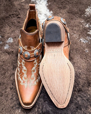 Myra Bag - Western Ember Booties in Canyon Brown – Women's Shoes from Bronco Western Supply Co.