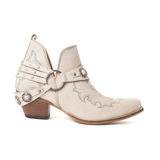 Myra Bag - Western Ember Booties in White - Women's Shoes - Myra Bag - Bronco Western Supply Co.
