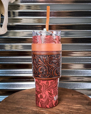 Myra Bag - Wide Wyoming Tumbler in Brown – Gift Items from Bronco Western Supply Co.