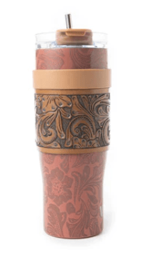 Myra Bag - Wide Wyoming Tumbler in Brown – Gift Items from Bronco Western Supply Co.