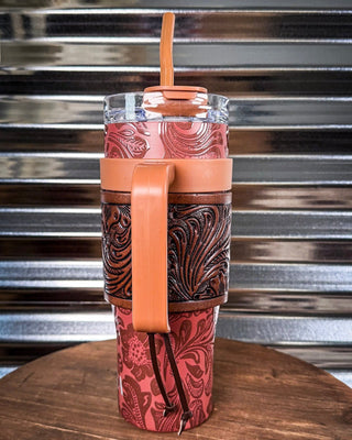Myra Bag - Wide Wyoming Tumbler in Brown – Gift Items from Bronco Western Supply Co.
