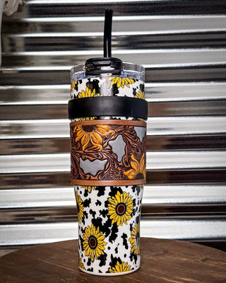 Myra Bag - Wide Wyoming Tumbler In Yellow – Gift Items from Bronco Western Supply Co.