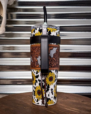 Myra Bag - Wide Wyoming Tumbler In Yellow – Gift Items from Bronco Western Supply Co.