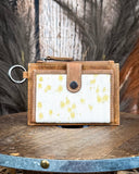 Myra Bag - Wind Rider Card Holder in Brown - Purses & Wallets - Myra Bag - Bronco Western Supply Co.