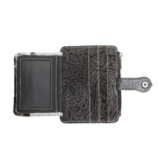 Myra Bag - Wonder Trail Card Holder in Black – Purses & Wallets from Bronco Western Supply Co.