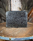 Myra Bag - Wonder Trail Card Holder in Black - Purses & Wallets - Myra Bag - Bronco Western Supply Co.