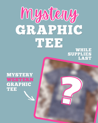 Mystery Western Graphic Tee – Apparel from Bronco Western Supply Co.