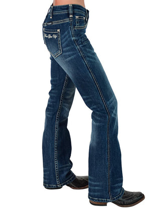 Never Give Up Bootcut Jeans by Cowgirl Tuff – Apparel from Bronco Western Supply Co.