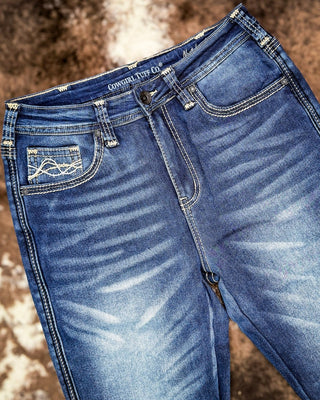 Next Level Flannel Trouser Jeans by Cowgirl Tuff – Apparel from Bronco Western Supply Co.
