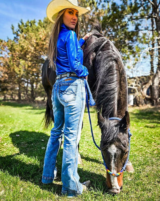 Next Level Light Jeans by Cowgirl Tuff – Apparel from Bronco Western Supply Co.