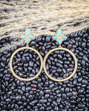 Ocean Bloom Fashion Hoops - Jewelry - West & Co. - Bronco Western Supply Co.