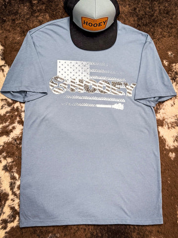 Ol' Glory Hooey T-Shirt - Dark Denim - Apparel - Hooey - Bronco Western Supply Co.