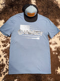 Ol' Glory Hooey T-Shirt - Dark Denim - Apparel - Hooey - Bronco Western Supply Co.