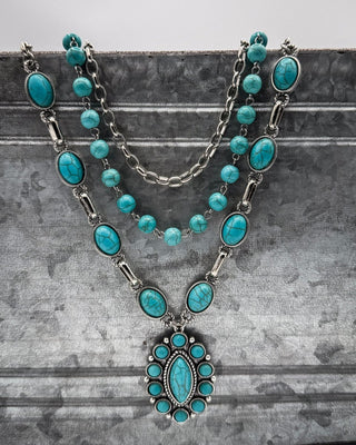 Outlaw Heiress Layered Necklace – Jewelry from Bronco Western Supply Co.