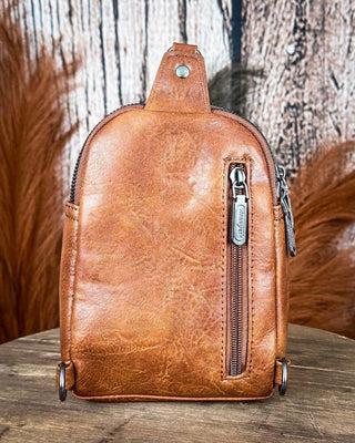 Outlaw Sling Bag in Brown by Wrangler – Purses & Wallets from Bronco Western Supply Co.