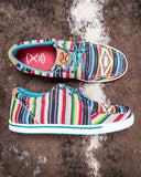 Paloma Pop Twisted X Hooey Loper - Black and Serape - Women's Shoes - Twisted X - Bronco Western Supply Co.