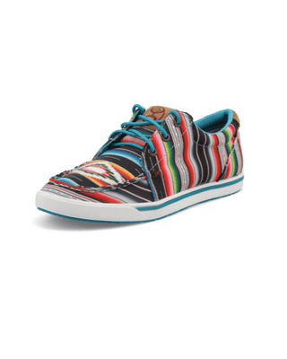 Paloma Pop Twisted X Hooey Loper - Black and Serape – Women's Shoes from Bronco Western Supply Co.