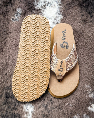 Pamela Sandal in Tan by Very G – Women's Shoes from Bronco Western Supply Co.