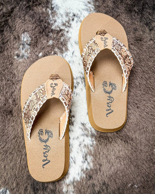 Pamela Sandal in Tan by Very G – Women's Shoes from Bronco Western Supply Co.
