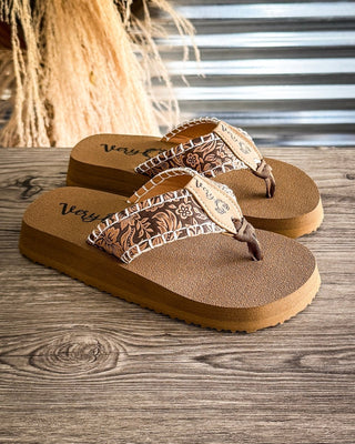 Pamela Sandal in Tan by Very G – Women's Shoes from Bronco Western Supply Co.