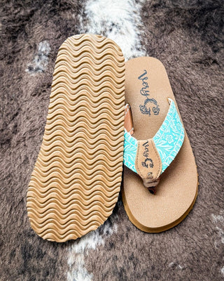 Pamela Sandal in Turquoise by Very G – Women's Shoes from Bronco Western Supply Co.