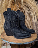 Parade Bling Ankle Bootie in Black by Very G - Women's Shoes - Very G - Bronco Western Supply Co.