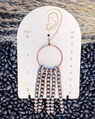 Patsy Navajo Style Dangle Fashion Earrings - Copper – Jewelry from Bronco Western Supply Co.