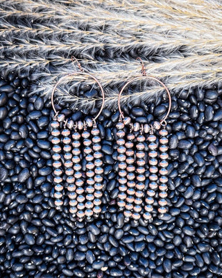 Patsy Navajo Style Dangle Fashion Earrings - Copper – Jewelry from Bronco Western Supply Co.