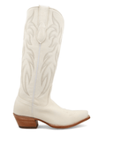 Pearl Black Star Leather Boots - Ivory - Women's Shoes - Black Star - Bronco Western Supply Co.