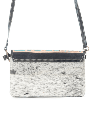 Pelagic Hair-On Leather Crossbody Wallet by Myra Bag – Purses & Wallets from Bronco Western Supply Co.