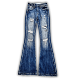 Petra Rodesiler Mid - Rise Stretch Flare Jeans - Apparel - Petra153 Jeans - Bronco Western Supply Co.