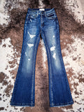 Petra Whitley Mid - Rise Stretch Flare Jeans - Apparel - Petra153 Jeans - Bronco Western Supply Co.