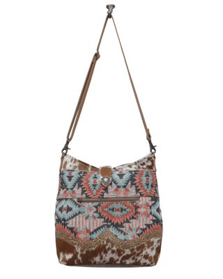 Pink Fog Hair-On Shoulder Bag by Myra Bag – Purses & Wallets from Bronco Western Supply Co.