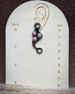 Pink Rosette Horse Bit Fashion Earrings – Jewelry from Bronco Western Supply Co.