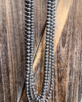 Polly Navajo Style Pearl Layer Fashion Necklace – Jewelry from Bronco Western Supply Co.