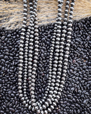 Polly Navajo Style Pearl Layer Fashion Necklace – Jewelry from Bronco Western Supply Co.