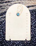 Prairie Petals Stud Fashion Earring Set - Jewelry - Blue Tortoise - Bronco Western Supply Co.