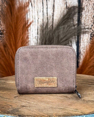 Prairie Rose Tooled Wallet in Coffee by Wrangler – Purses & Wallets from Bronco Western Supply Co.