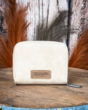 Prairie Rose Tooled Wallet in Khaki by Wrangler - Purses & Wallets - Montana West - Bronco Western Supply Co.