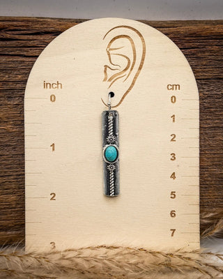 Prairie Starlet Bar Dangle Earrings – Jewelry from Bronco Western Supply Co.